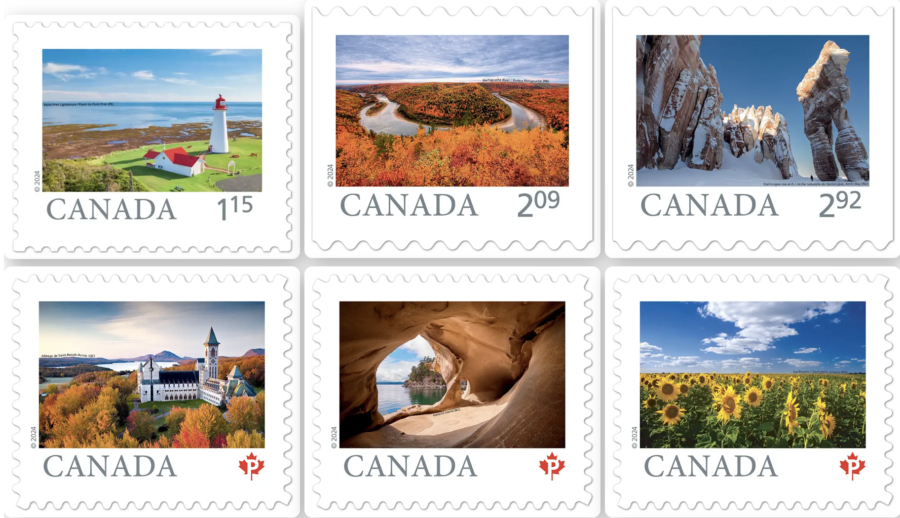 Fire and Wild Canada new stamps 2024 