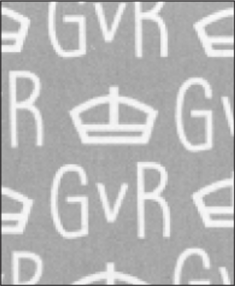 UK, Block Cypher watermark on postage stamps
