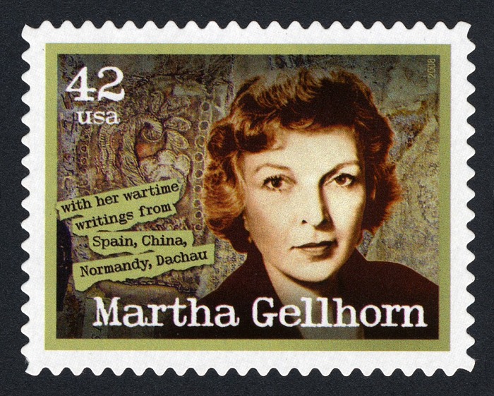 Martha Gellhorn 42c stamp Famous US women on stamps