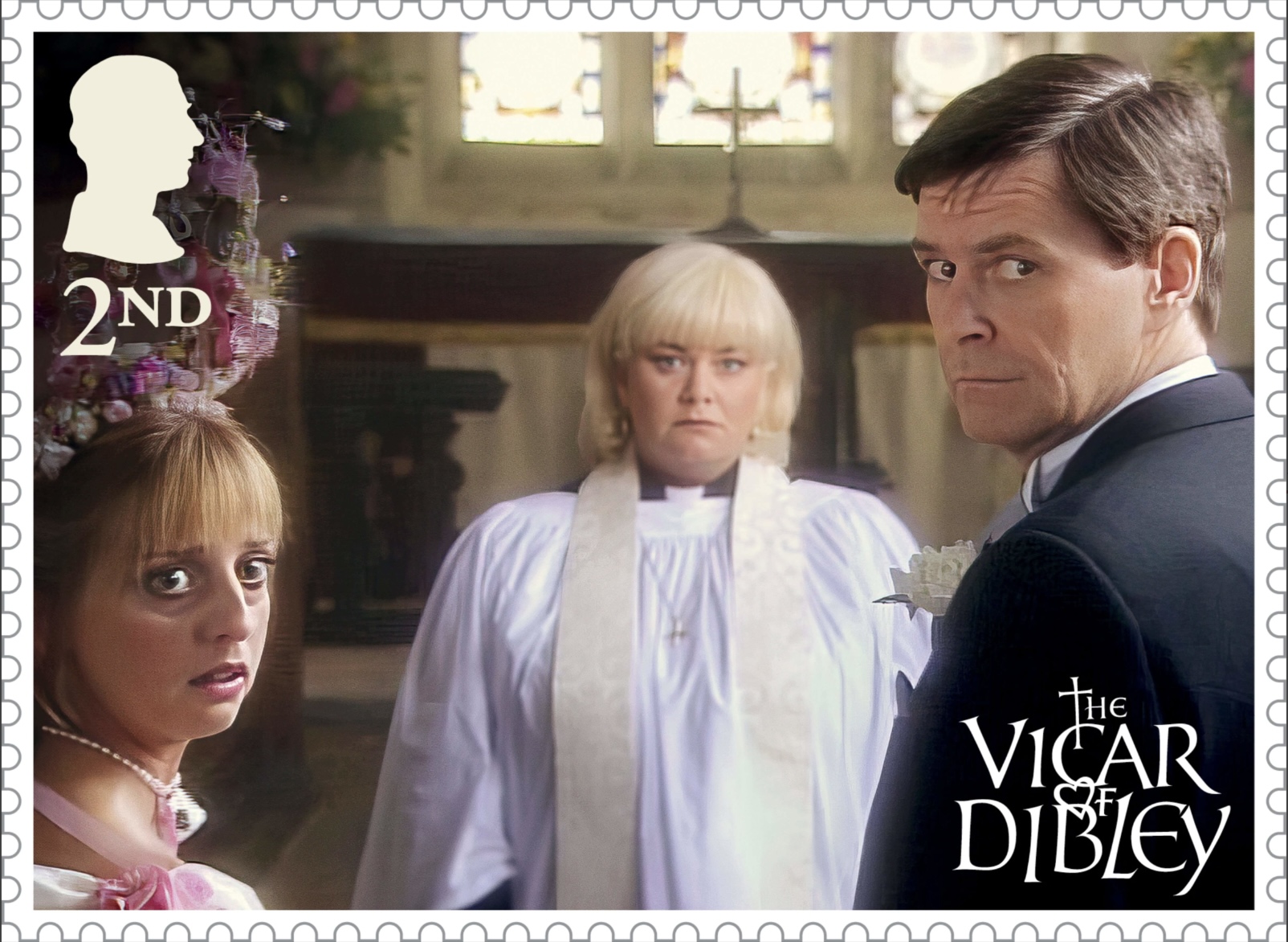 The Vicar of Dibley Stamps Series, New stamps of the UK 2025