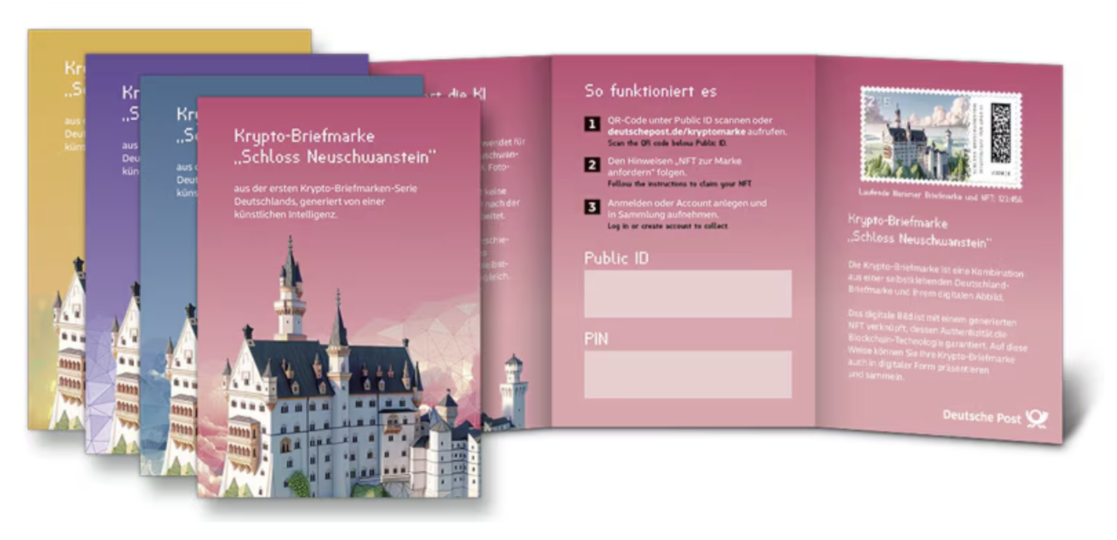 Germany NFT stamps 2024 