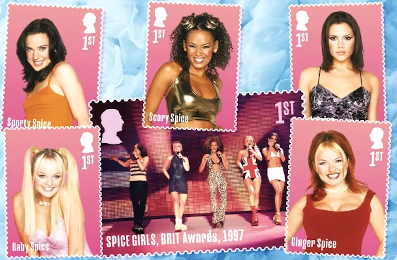 Spice Girls Stamps Series UK 2024