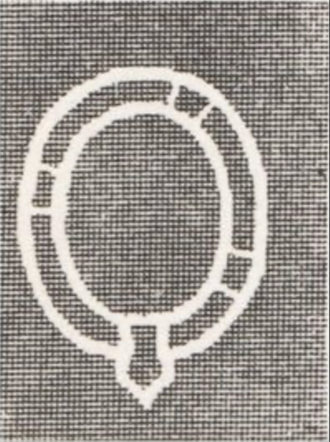 UK, Small Garter watermark on postage stamps