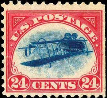 A rare Inverted Jenny is to be auctioned in Arizona