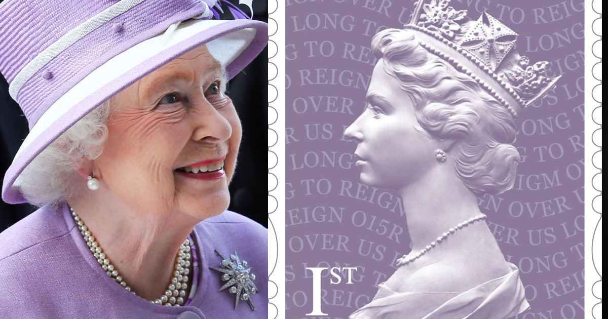It was red and turned purple. A puzzle for philatelists…
