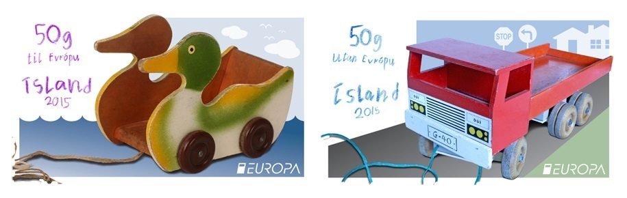 Europa Stamps 2015 – Old Toys from Iceland