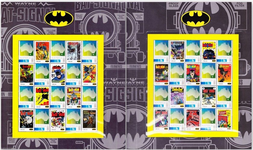 Batman’s 75th anniversary marked by Australia Post