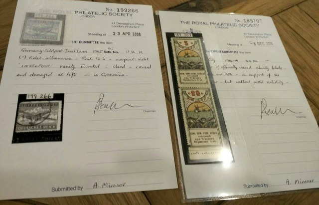 1914 Russian Empire stamp issue is to be sold for US$52,000