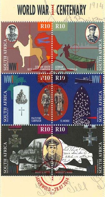 World War I Centenary – new stamp issue from the series “Lest we forget…”