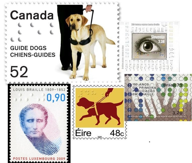 Philately for the Blind – unusual Braille Stamps
