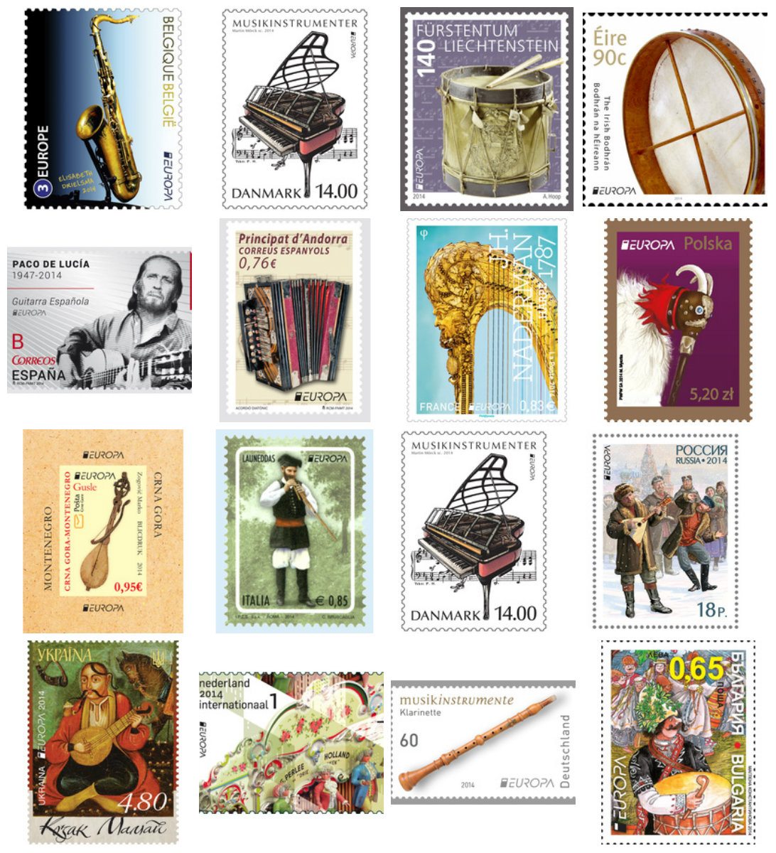 Collectors from around the world can already vote for the most beautiful EUROPA stamp of 2014