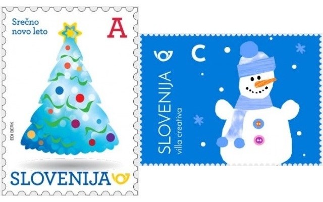 New Year, new symbols. 2 new stamps introduced by Slovenia Post