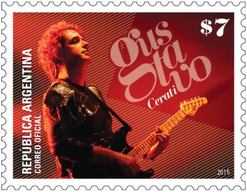 Gustavo Cerati as a musical idol of Argentine! New commemorative stamp unveiled