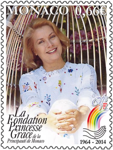 50th Anniversary of the Princess Grace of Monaco Foundation celebrated on stamp