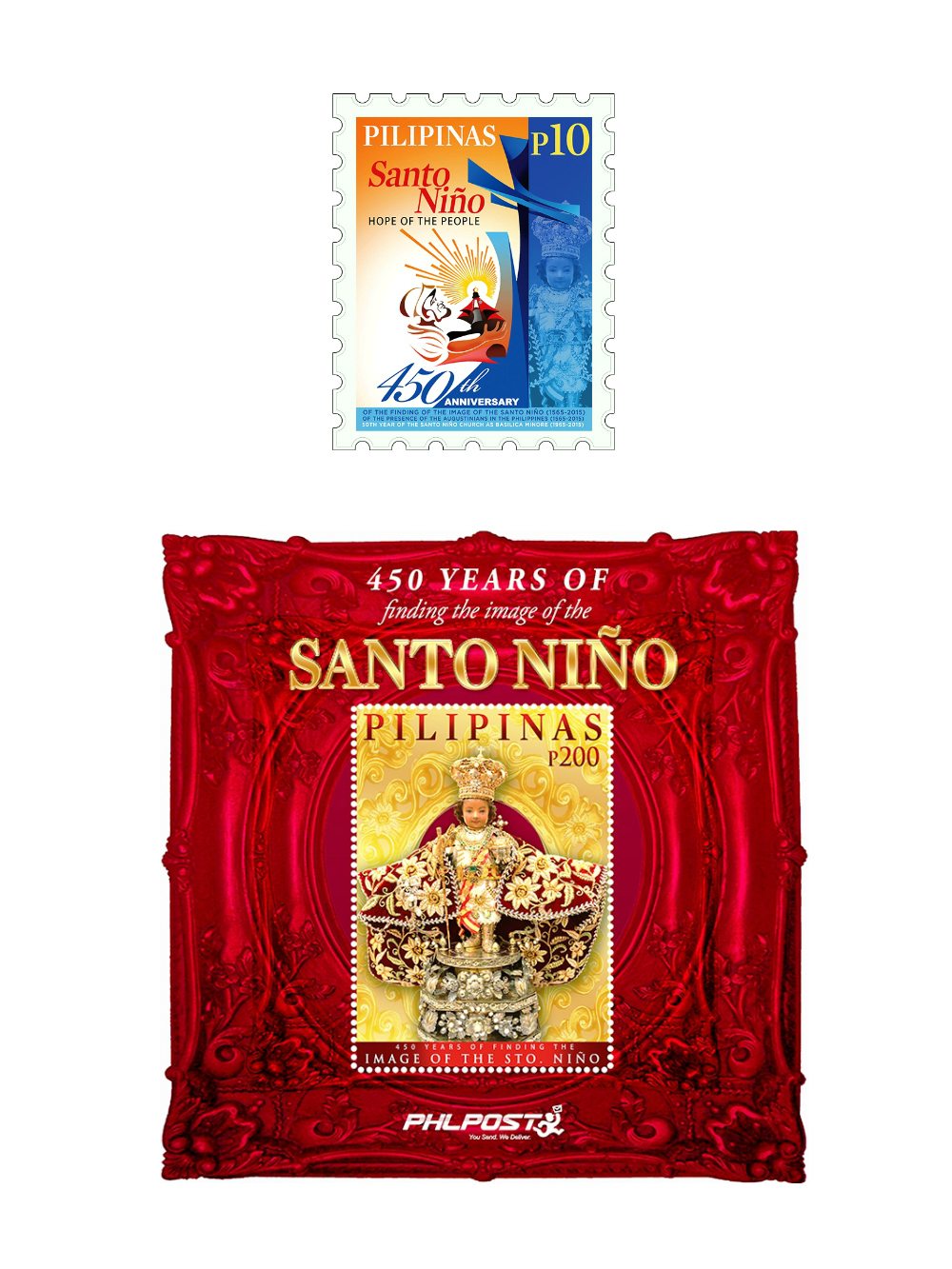 Nino image in stamps celebrated by Philippines Post