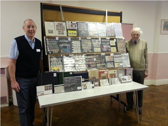 The auction of a unique stamp to collect money for St Andrew's Hospice