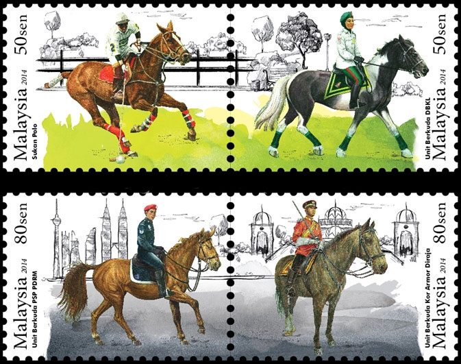 Pos Malaysia launches horse themed stamp collection