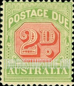 FindYourStampsValue: POSTAGE DUE - Numeral Value