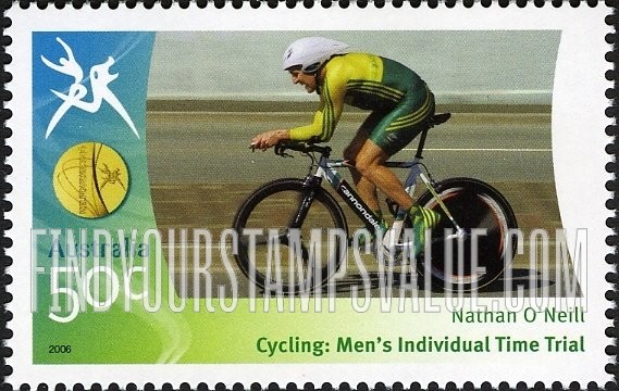 FindYourStampsValue: Medalists at Commonwealth Games: Nathan O’Neil