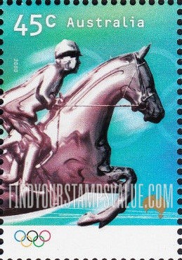 FindYourStampsValue: Olympic Sports: Equestrian