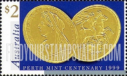 FindYourStampsValue: Perth Mint, Centennial
