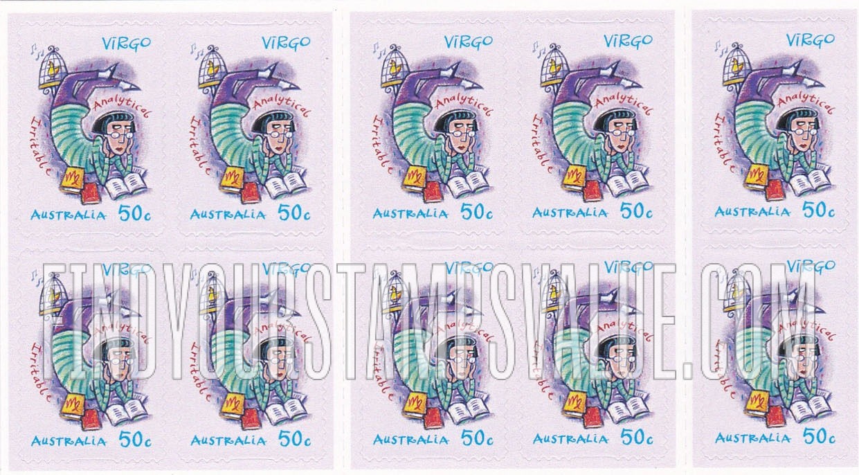 FindYourStampsValue: Signs of the Zodiac: Virgo