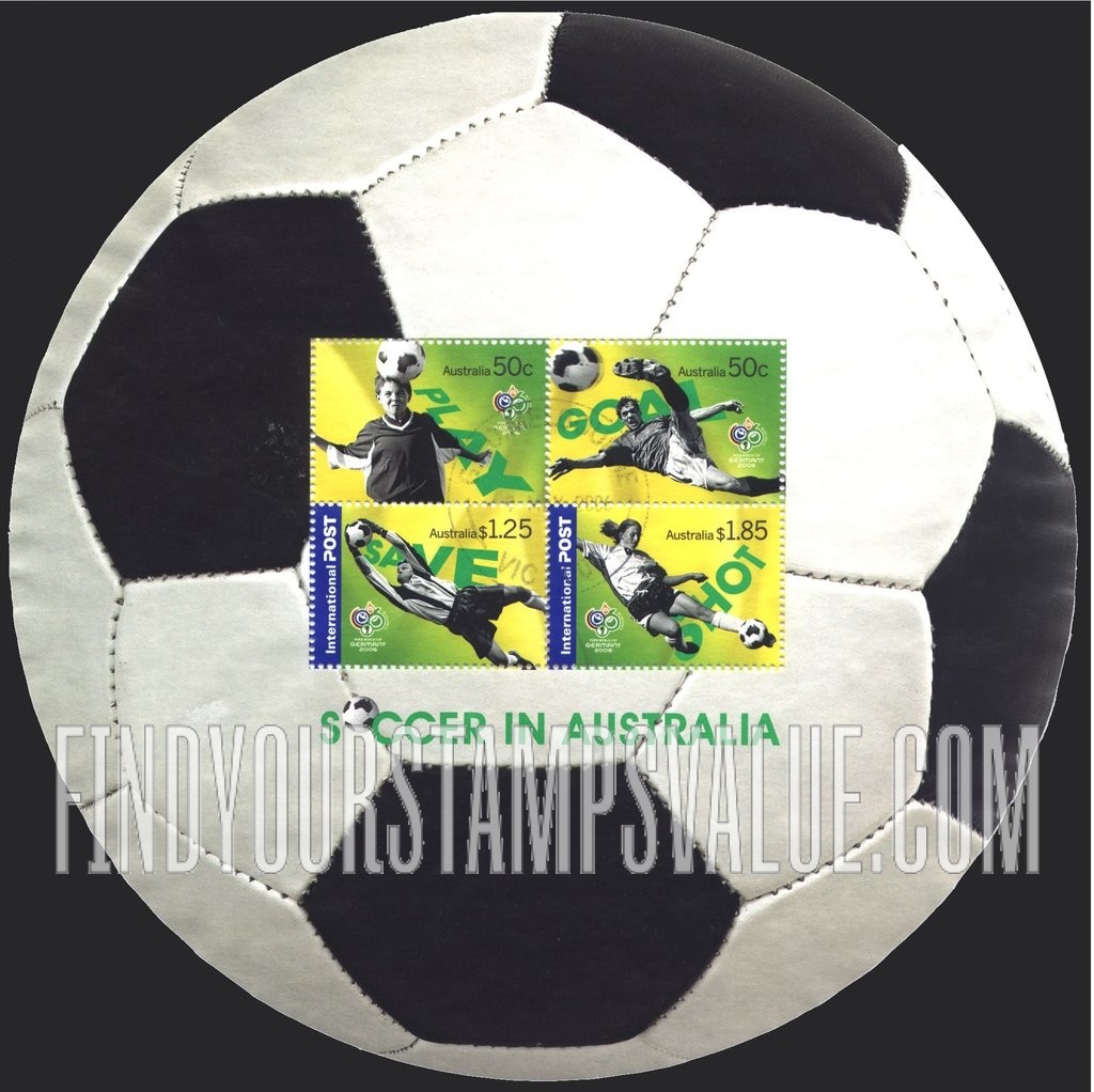 FindYourStampsValue: 2006 World Cup Soccer Championships, Germany