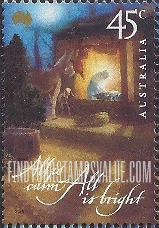 FindYourStampsValue: Christmas: Manger