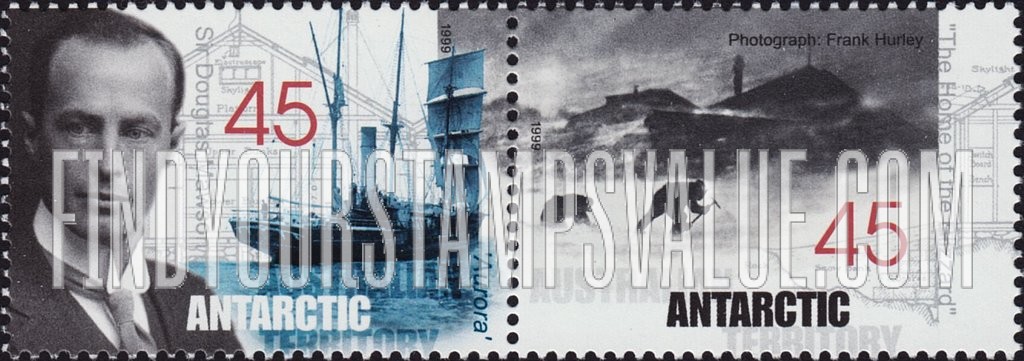 FindYourStampsValue: AUSTRALIAN ANTARCTIC TERRITORY - Preservation of Huts used During Mawson’s Antarctic Expedition