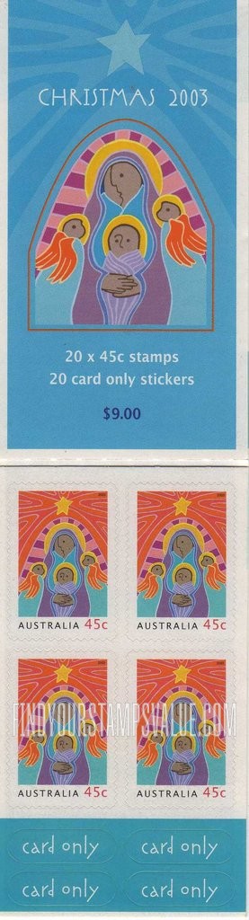 FindYourStampsValue: Christmas: Madonna and Child with Angels