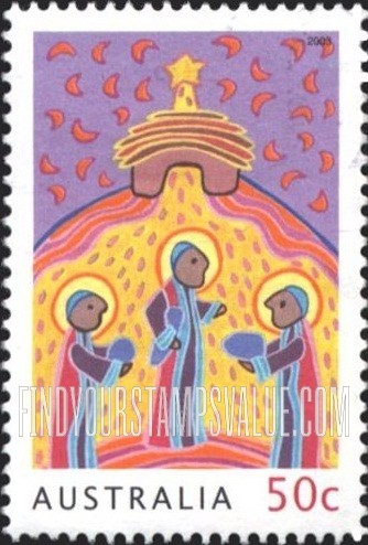 FindYourStampsValue: Christmas: Three Wise Men