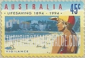 FindYourStampsValue: Royal Life Saving Society, Centennial: Vigilance