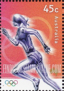 FindYourStampsValue: Olympic Sports: Runner