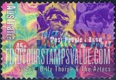 FindYourStampsValue: Rock and Roll in Australia: “Most People I Know Think That I’m Crazy,” by Billy Thorpe & the Aztecs, 1972