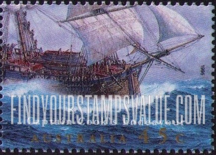 FindYourStampsValue: Endeavour: Captain Cook’s Endeavour