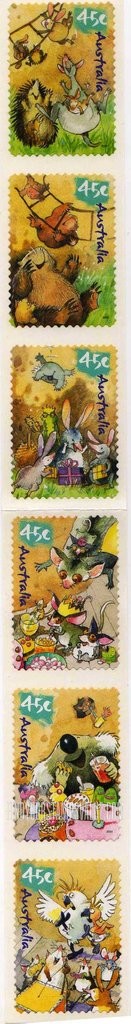 FindYourStampsValue: Caricatures of Australian Wildlife by Roland Harvey