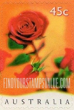 FindYourStampsValue: Greetings: Rose