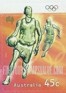 FindYourStampsValue: Olympic Sports: Basketball