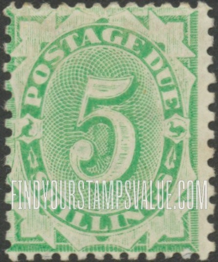 FindYourStampsValue: POSTAGE DUE - Numeral Value