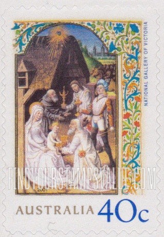 FindYourStampsValue: Christmas: Adoration of the Magi