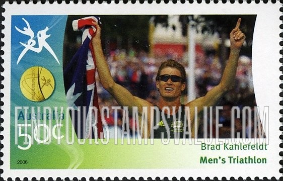 FindYourStampsValue: Medalists at Commonwealth Games: Brad Kahlfeldt