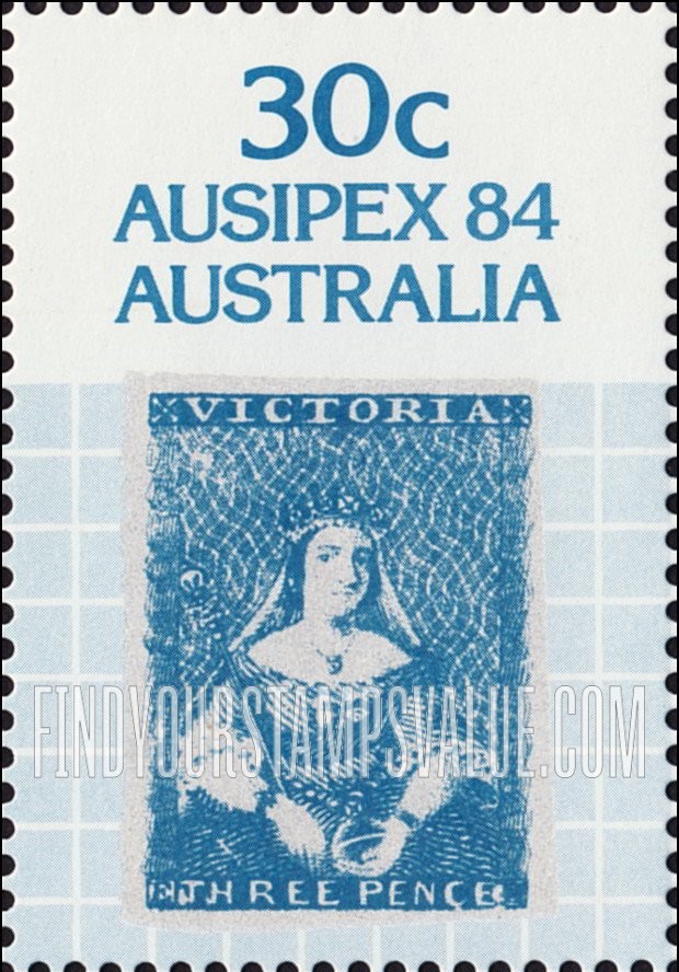 FindYourStampsValue: Ausipex ’84: Victoria #3