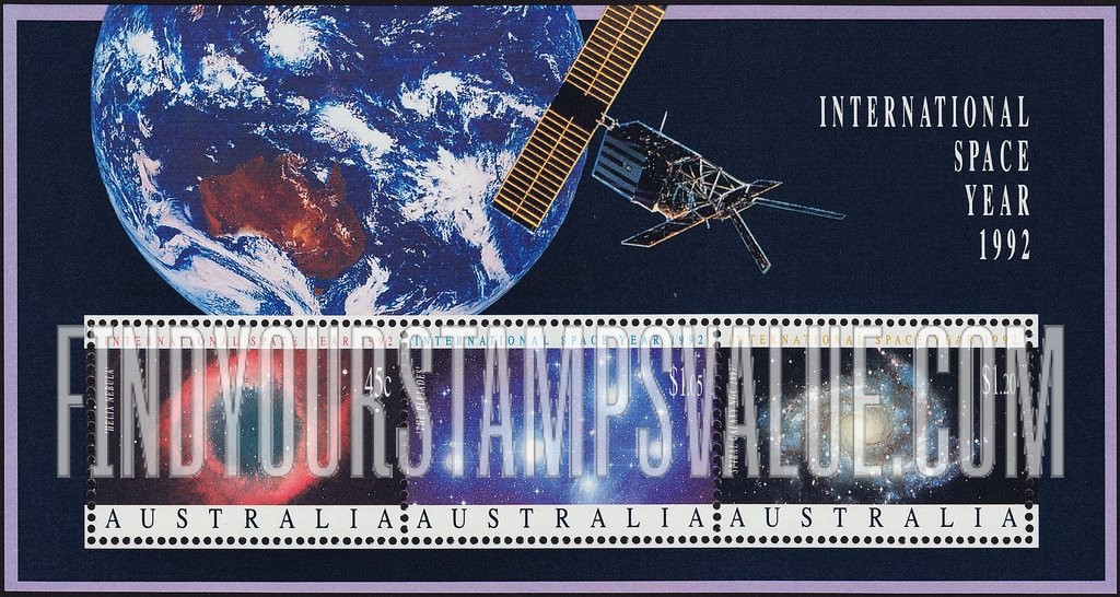 FindYourStampsValue: International Space Year