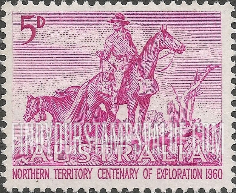 FindYourStampsValue: The Overlanders by Sir Daryl Lindsay