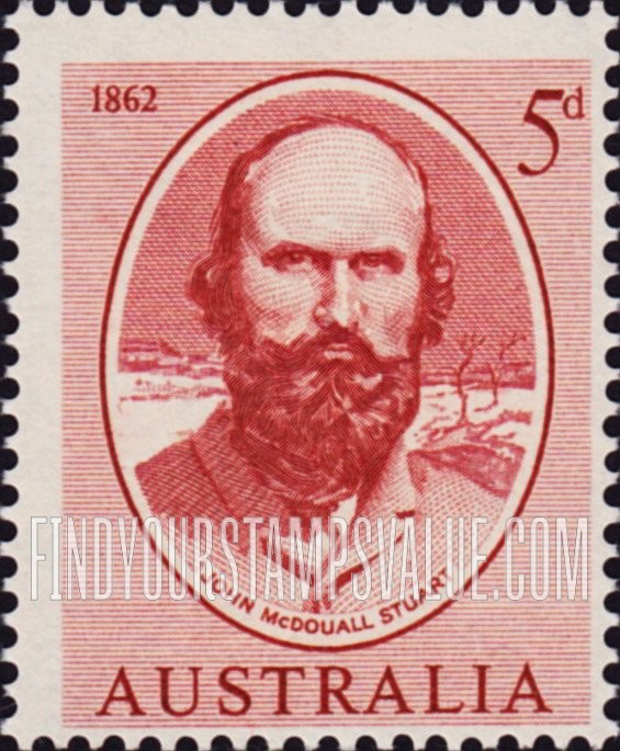 FindYourStampsValue: John McDouall Stuart