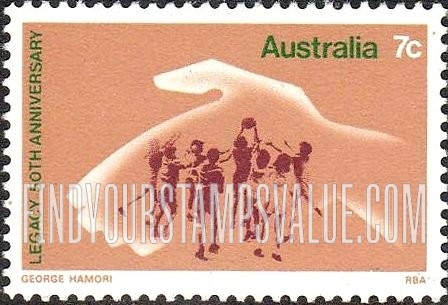 FindYourStampsValue: Hand Protecting Playing Children