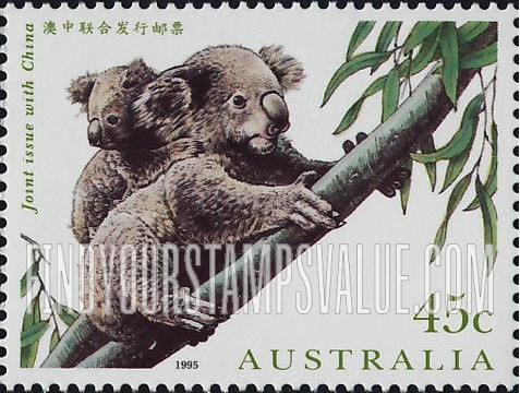 FindYourStampsValue: Wildlife: Koalas