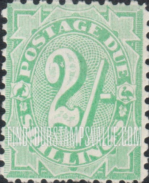 FindYourStampsValue: POSTAGE DUE - Numeral Value