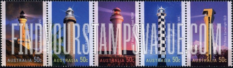 FindYourStampsValue: Lighthouses
