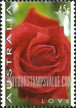 FindYourStampsValue: Thinking of You: Rose